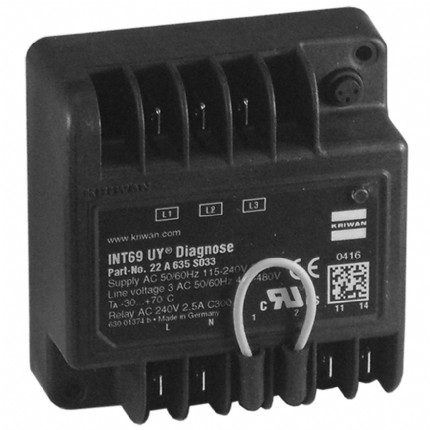 KRIWAN Motor Controllers INT69 UY Diagnose 22 A 635 S033, 31 A 635 S033,profile,datasheet,pdf,catlog