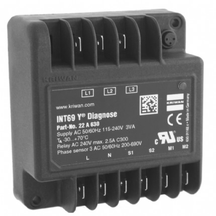 KRIWAN Motor Controllers INT69 Y Diagnose 22 A 630, 31 A 630,profile,datasheet,pdf,catlog