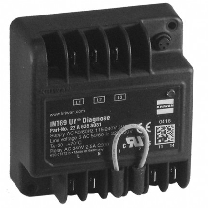 KRIWAN Motor Controllers INT69 UY Diagnose 22 A 635 S031, 31 A 635 S031,profile,datasheet,pdf,catlog